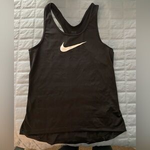 Nike Black Sleeveless Tank Top with Racerback